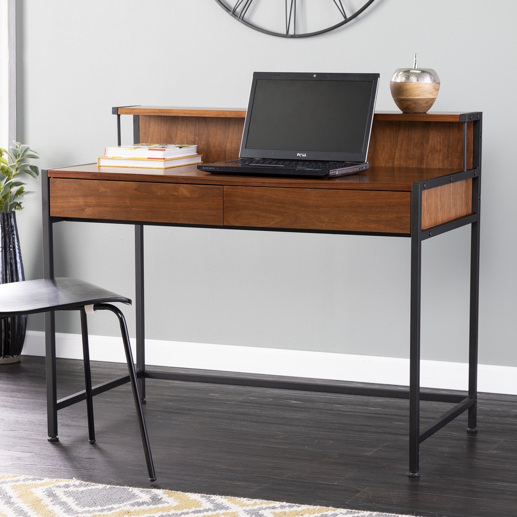 Holry Walnut Desk - Thumbnail - Image 5