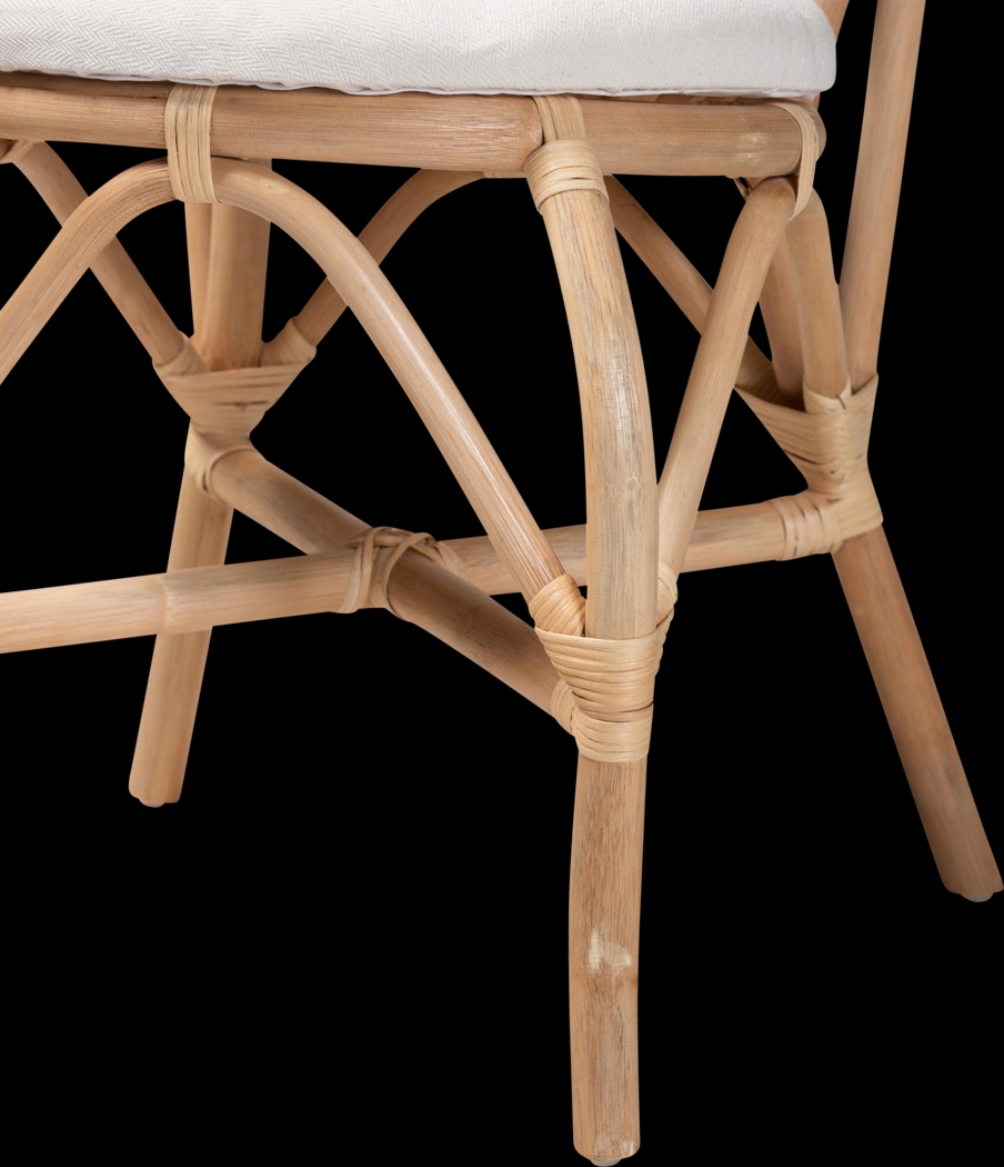 Holworthy Natural Dining Chair - Thumbnail - Image 6