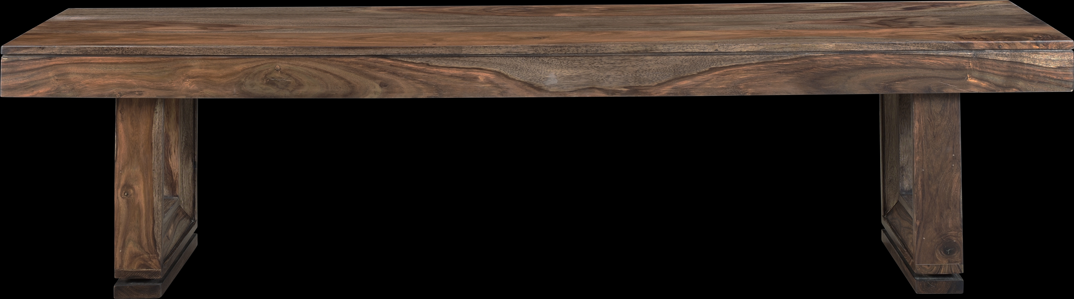 Holwyn Brown Dining Bench - Thumbnail - Image 9