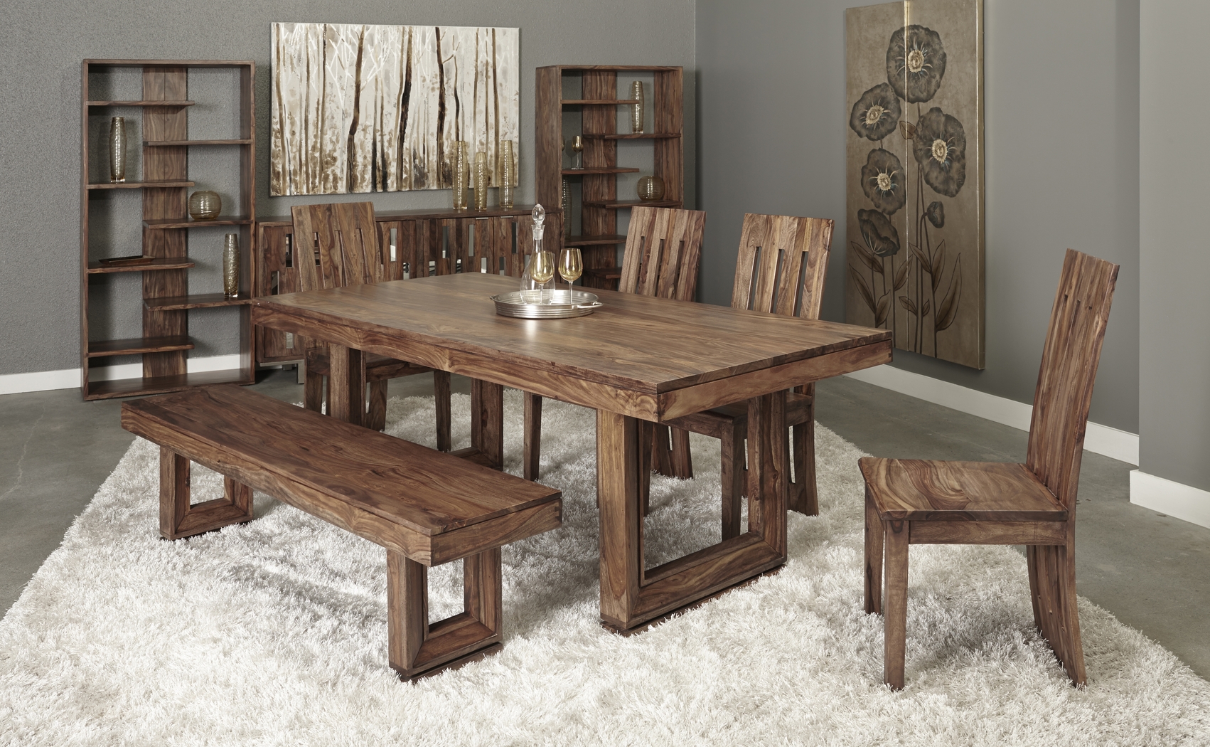 Holwyn Brown Dining Table - Thumbnail - Image 7