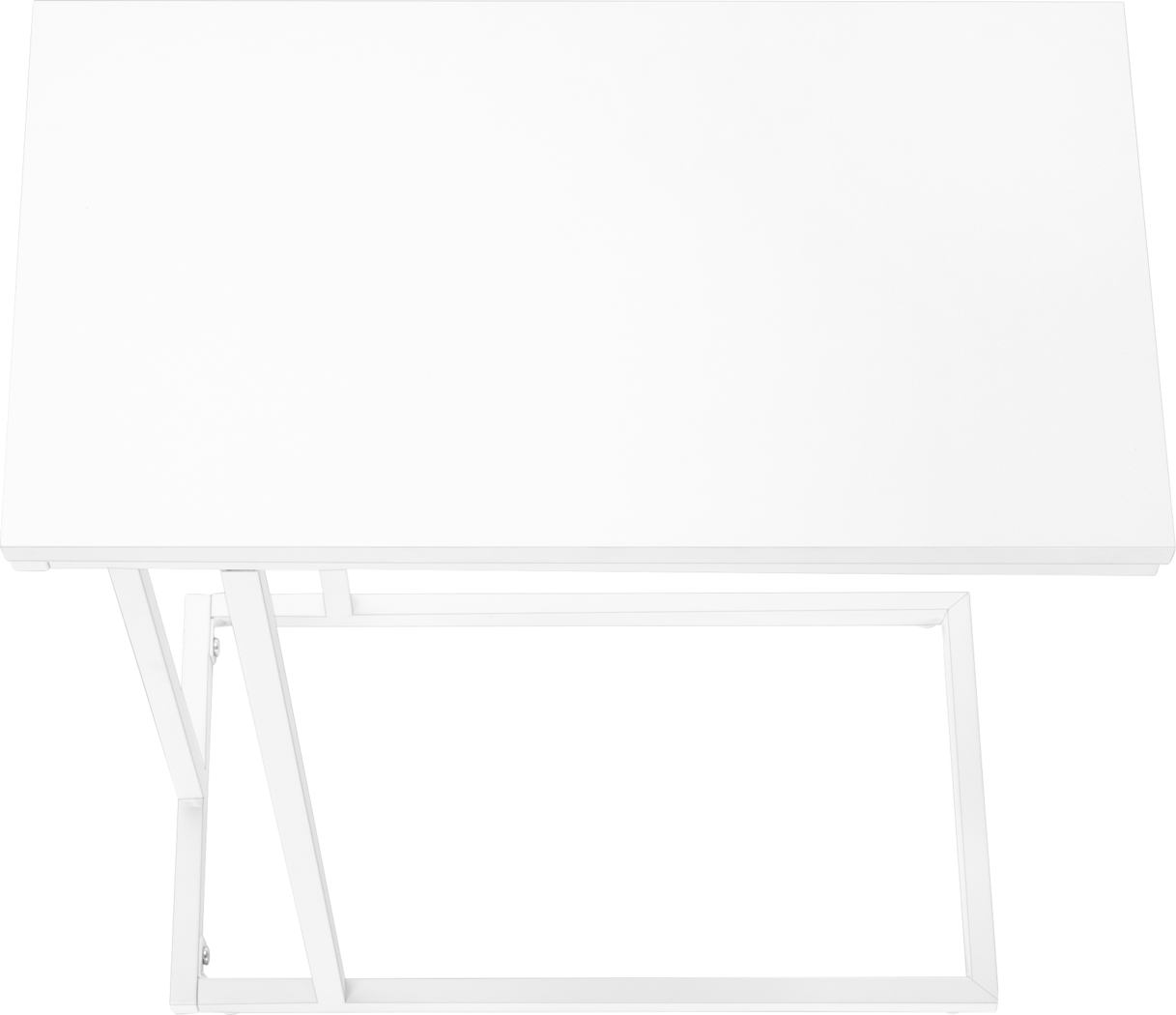 Homeacres White End Table - Image 6