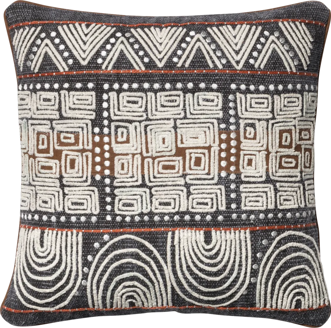 Honduras Blue Accent Pillow - Thumbnail - Image 1