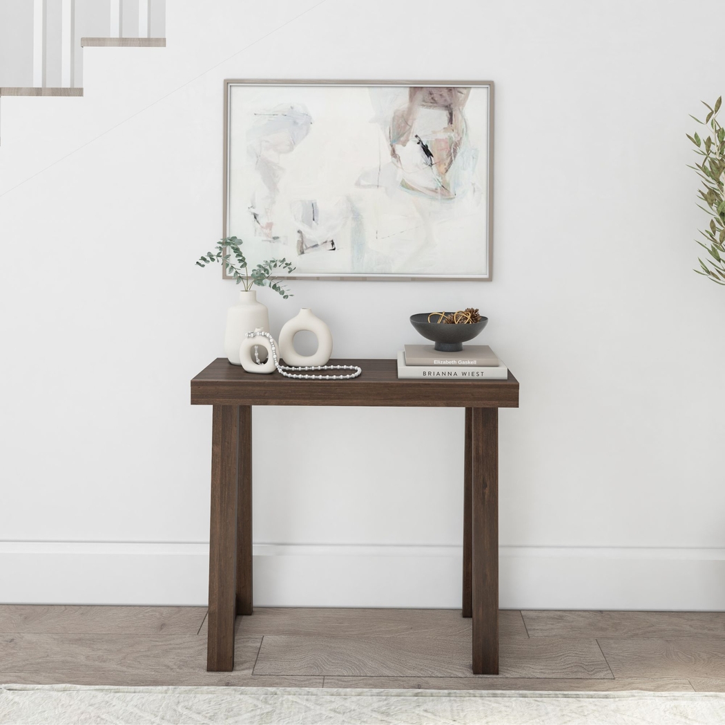 Honela Walnut Console Table - Thumbnail - Image 4