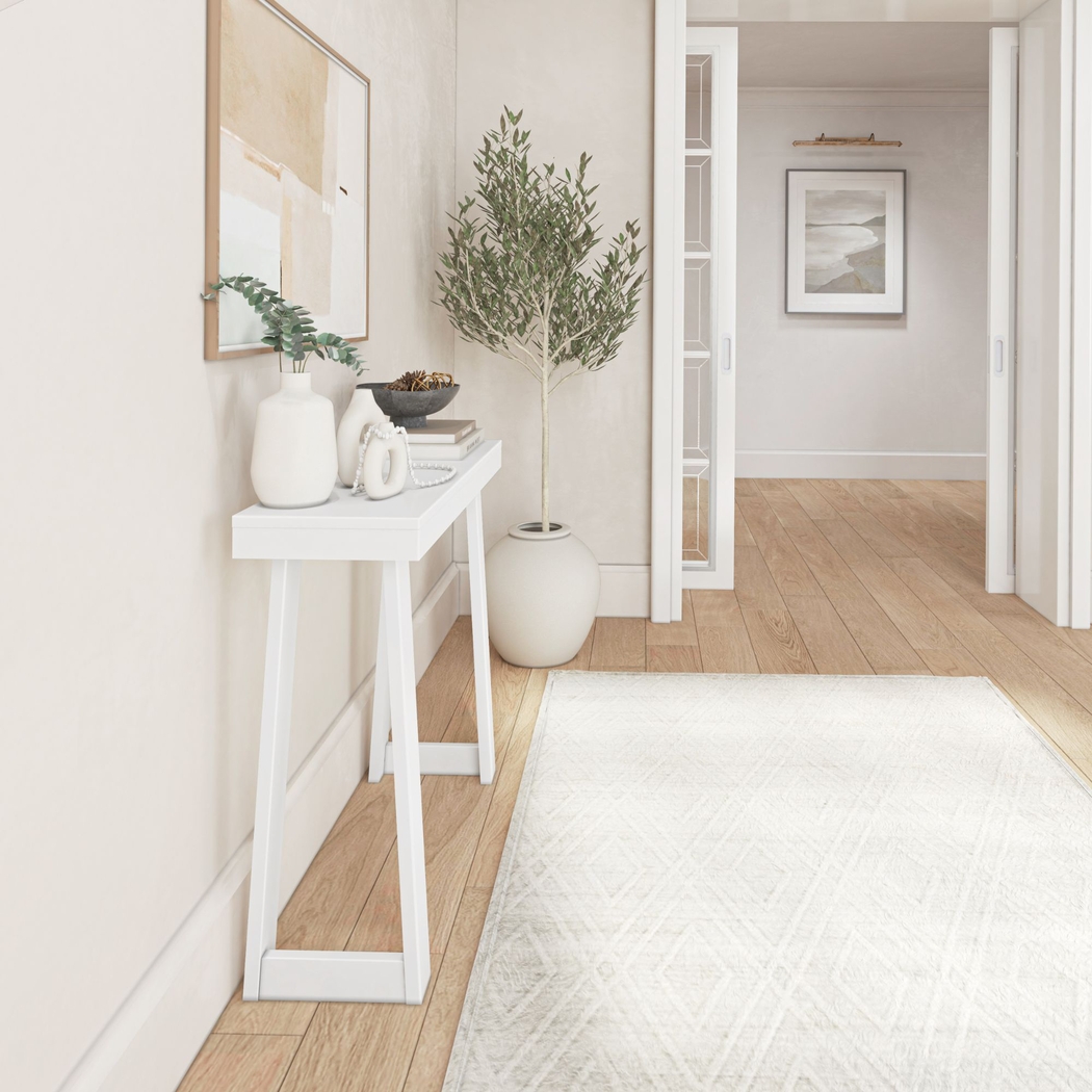 Honela White Console Table - Thumbnail - Image 2