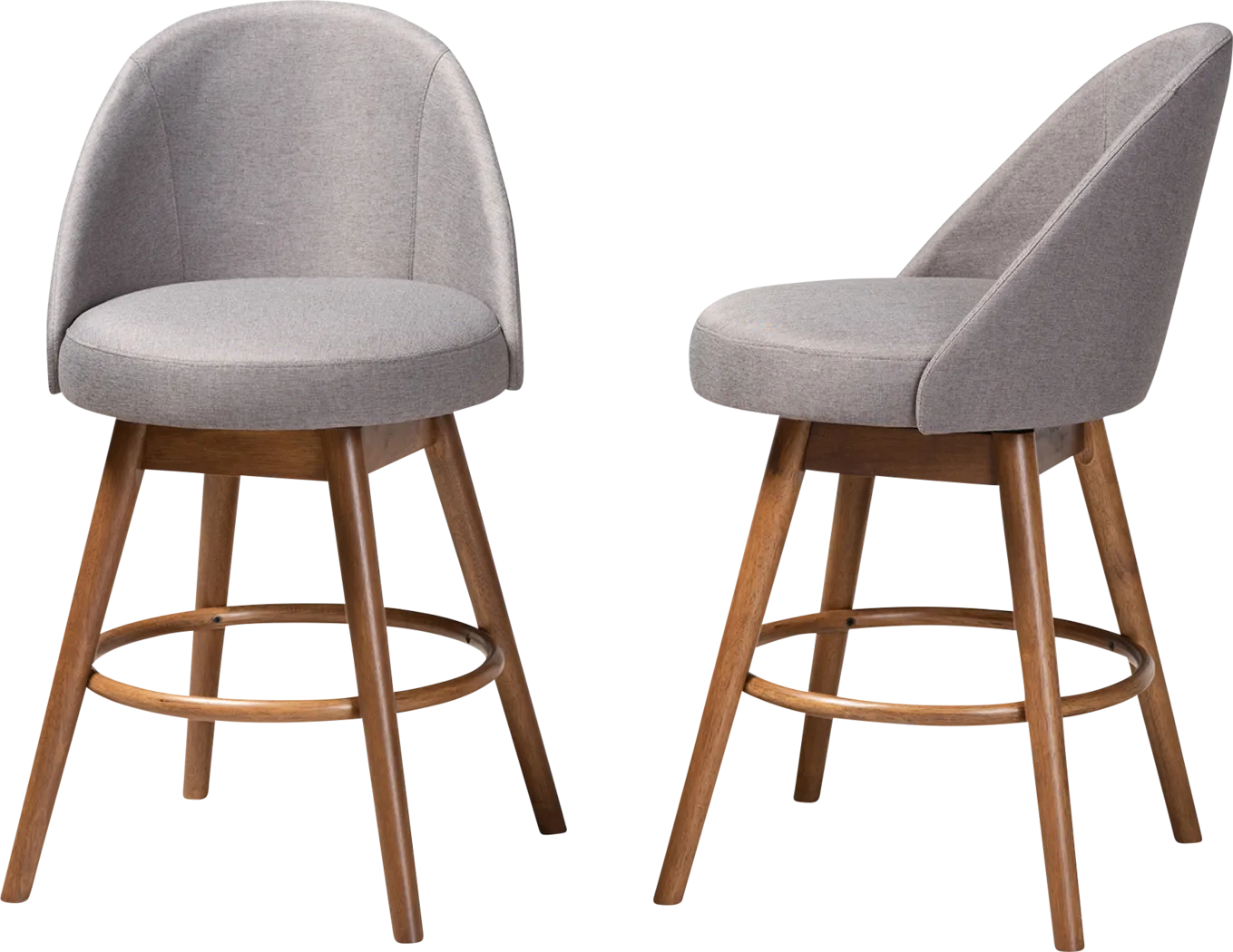 Honeybridge Gray Counter Height Stool, Set of 2 - Thumbnail - Image 5