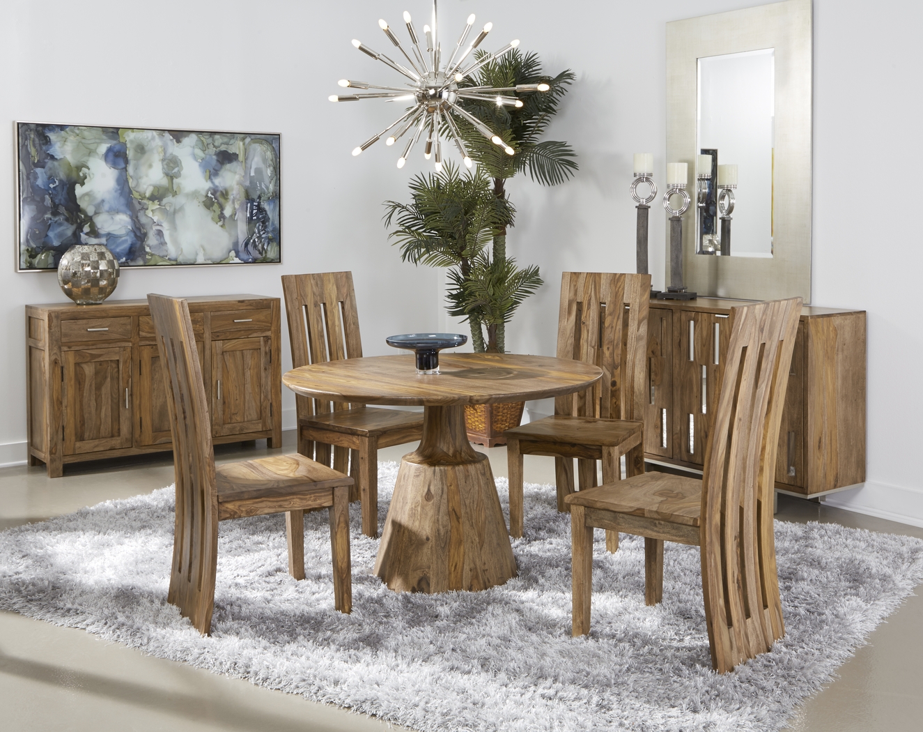 Honeychuck Brown Dining Table - Thumbnail - Image 2
