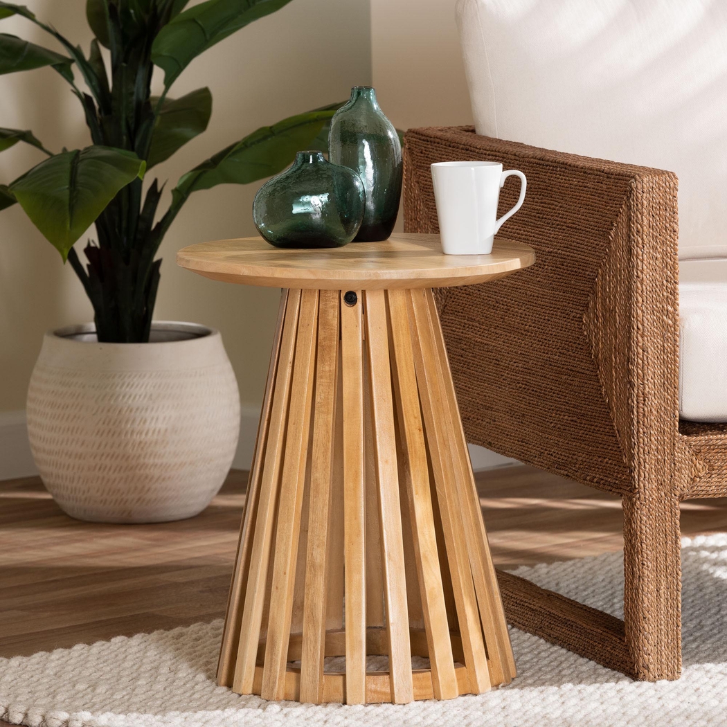 Honeycutt Brown End Table - Thumbnail - Image 2