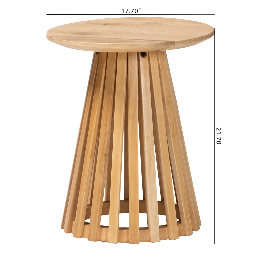 Honeycutt Brown End Table - Thumbnail - Image 6