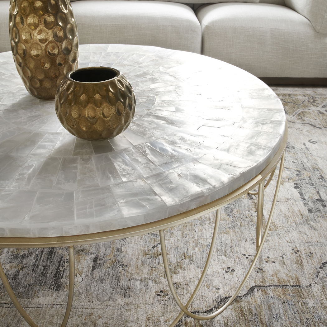 Honeyland Gold Cocktail Table - Thumbnail - Image 6