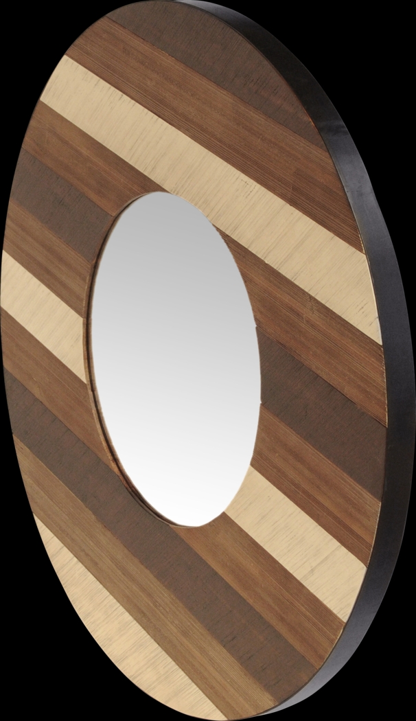 Honeyleaze Brown Mirror - Thumbnail - Image 2