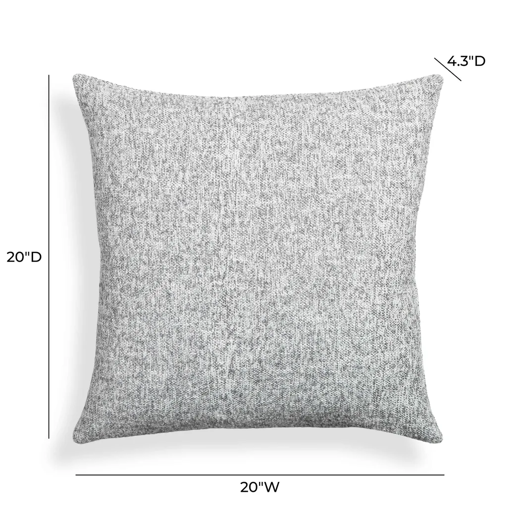 Honeynite Gray 20 in. Accent Pillow - Thumbnail - Image 5