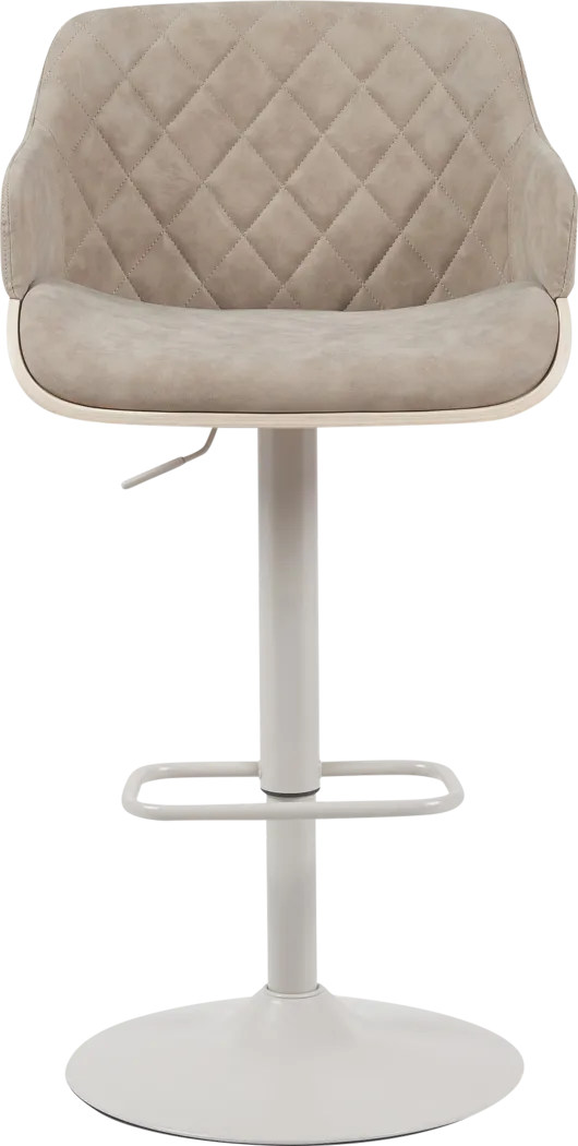 Honeypoint Taupe Barstool - Thumbnail - Image 8
