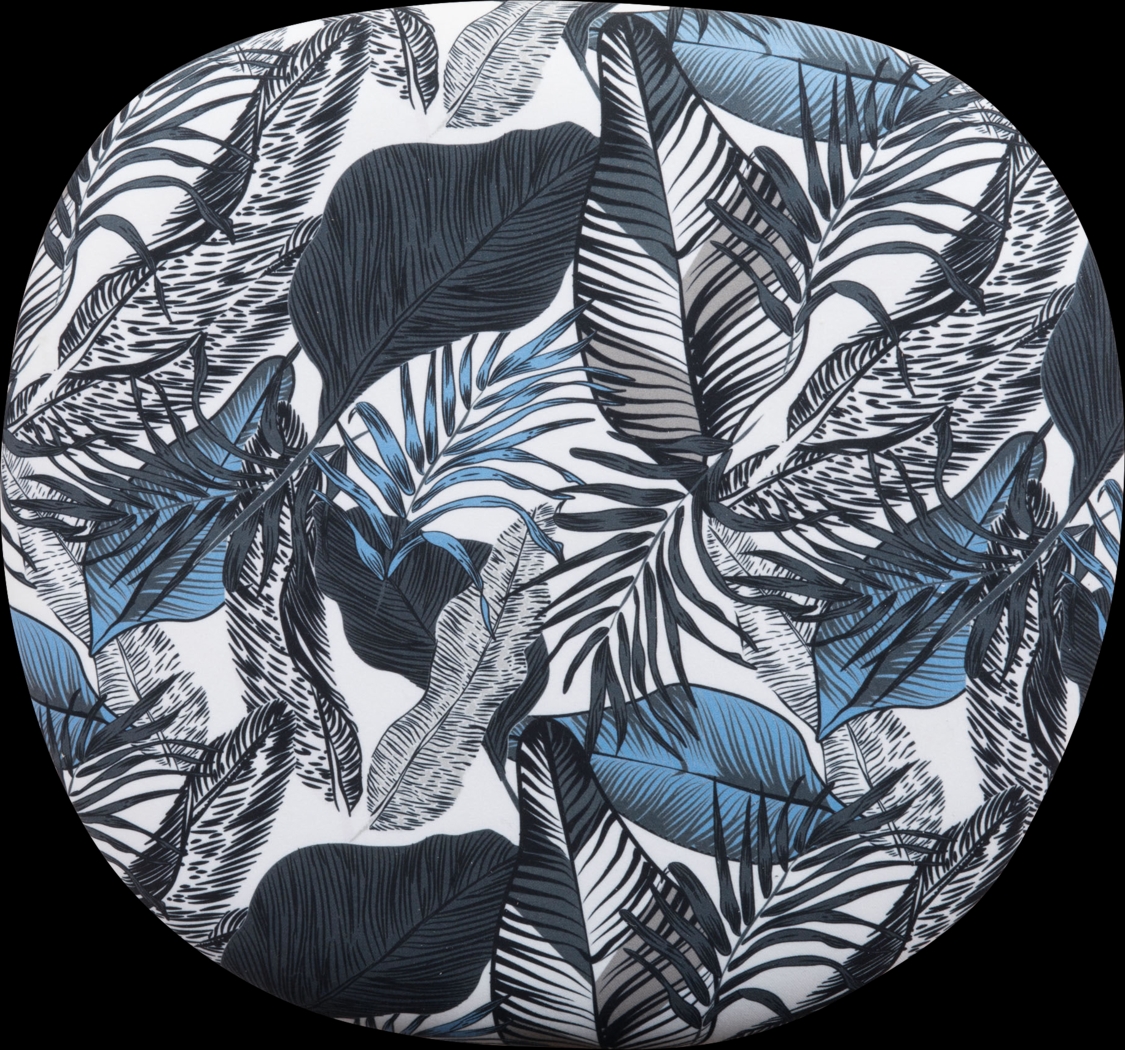 Honorine Blue Side Chair - Thumbnail - Image 6