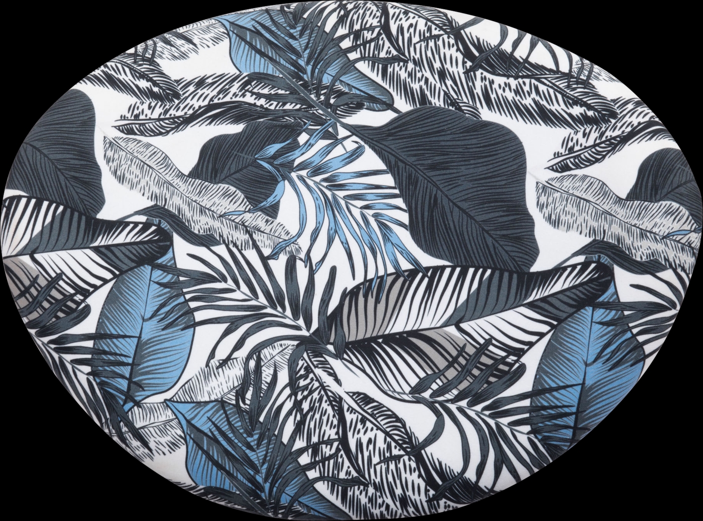 Honorine Blue Side Chair - Thumbnail - Image 7