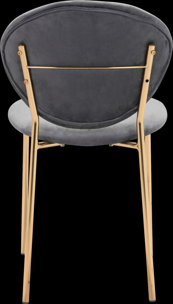Honorine Gray Side Chair - Thumbnail - Image 4