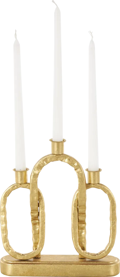 Honyi Gold Candle Holder - Thumbnail - Image 3