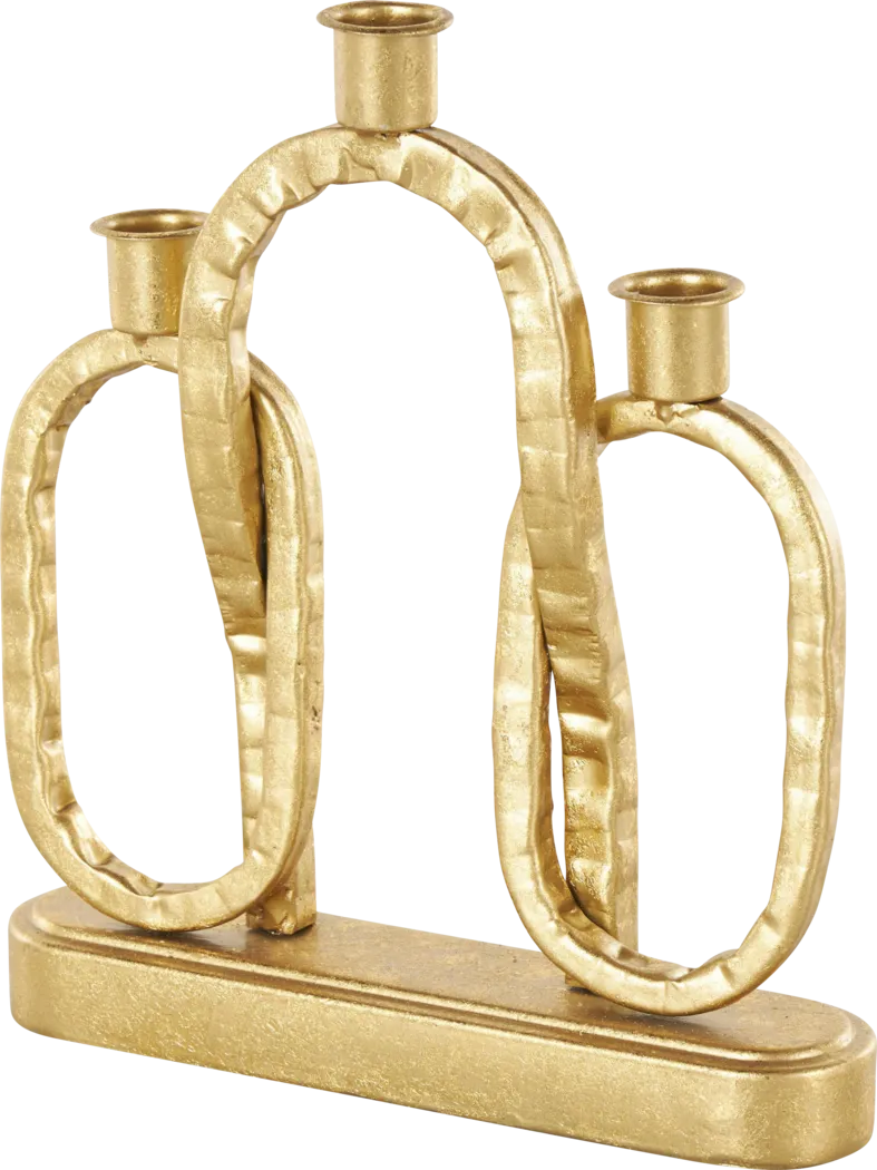 Honyi Gold Candle Holder - Thumbnail - Image 5