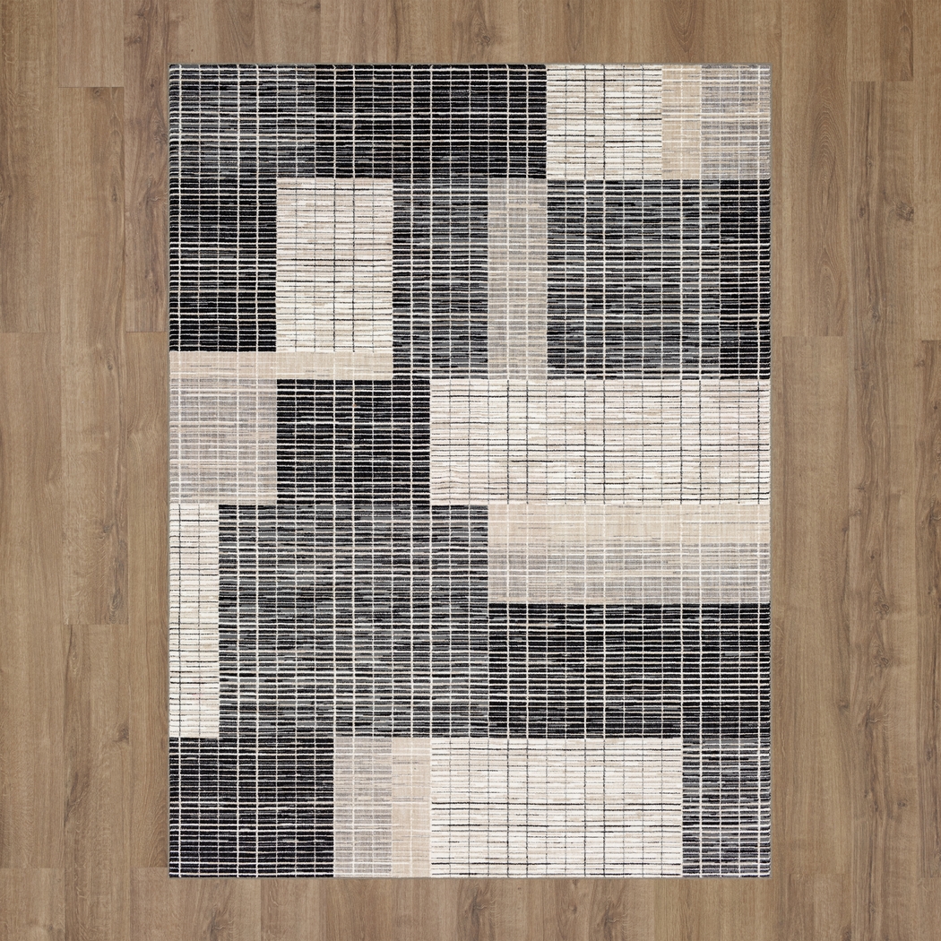 Hookcrest Charcoal 5'3 x 7'10 Rug - Thumbnail - Image 4