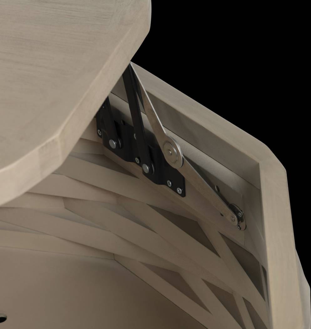 Hookmart Tan Cocktail Table - Thumbnail - Image 2