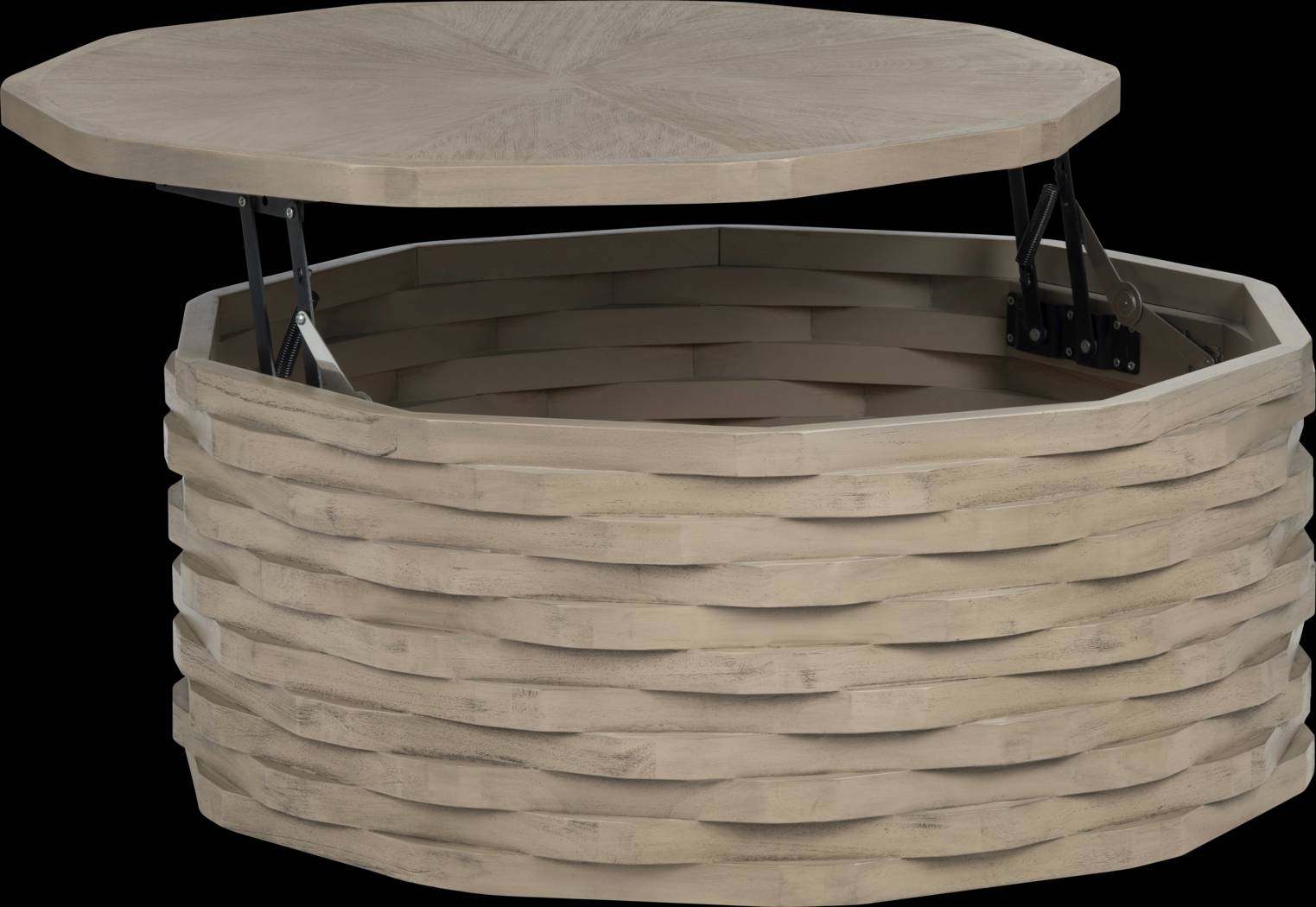 Hookmart Tan Cocktail Table - Thumbnail - Image 4