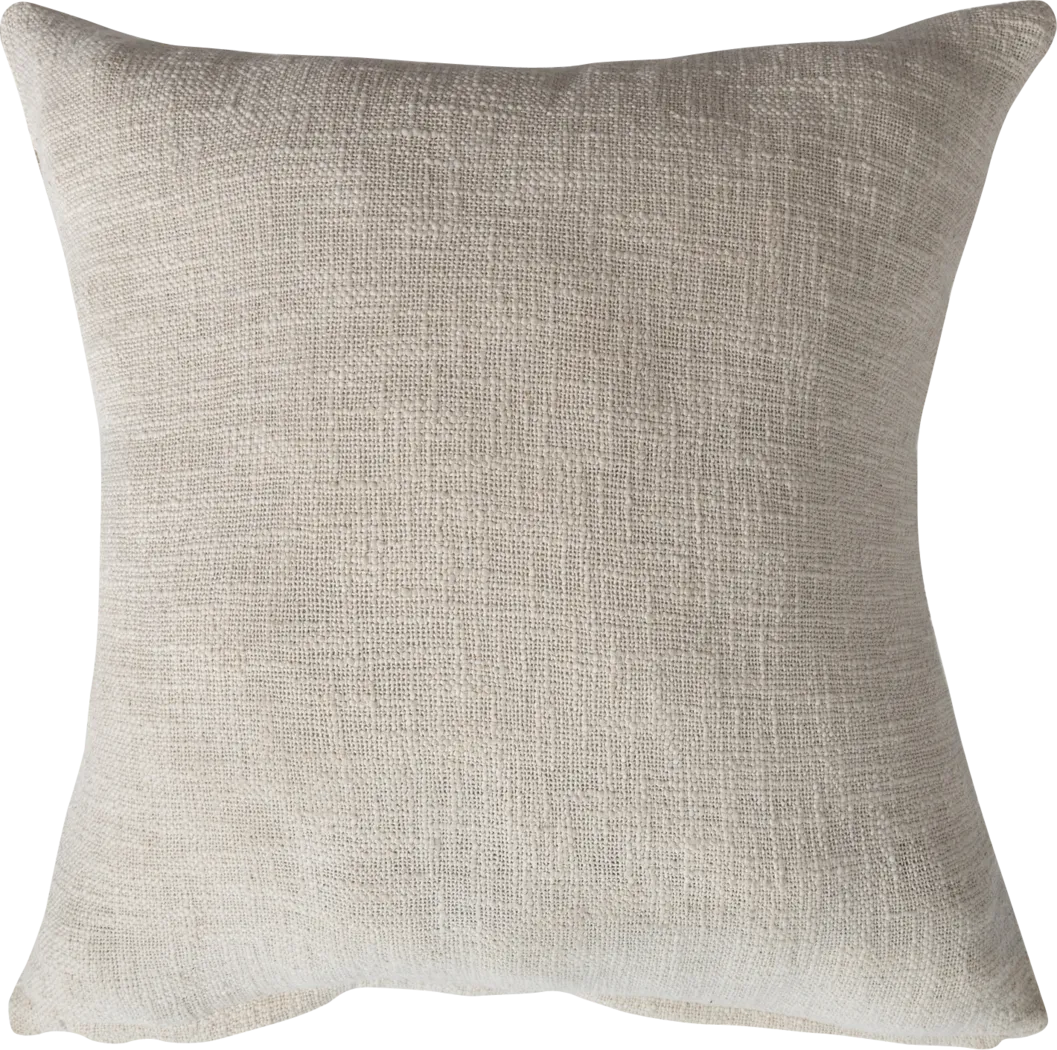 Hookstone Brown Accent Pillow, Large - Thumbnail - Image 4