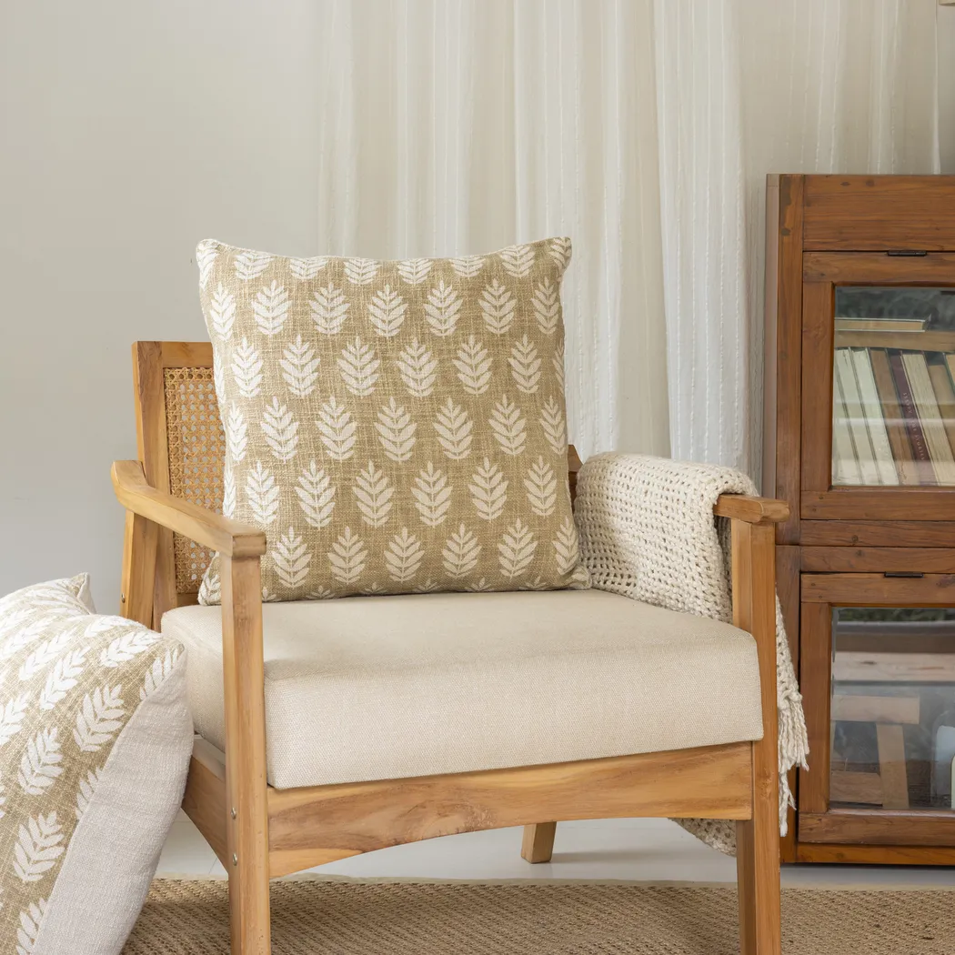 Hookstone Brown Accent Pillow, Medium - Thumbnail - Image 2