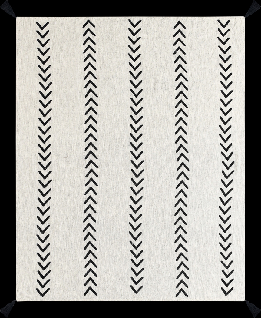 Hookstone II Black Throw Blanket - Thumbnail - Image 1