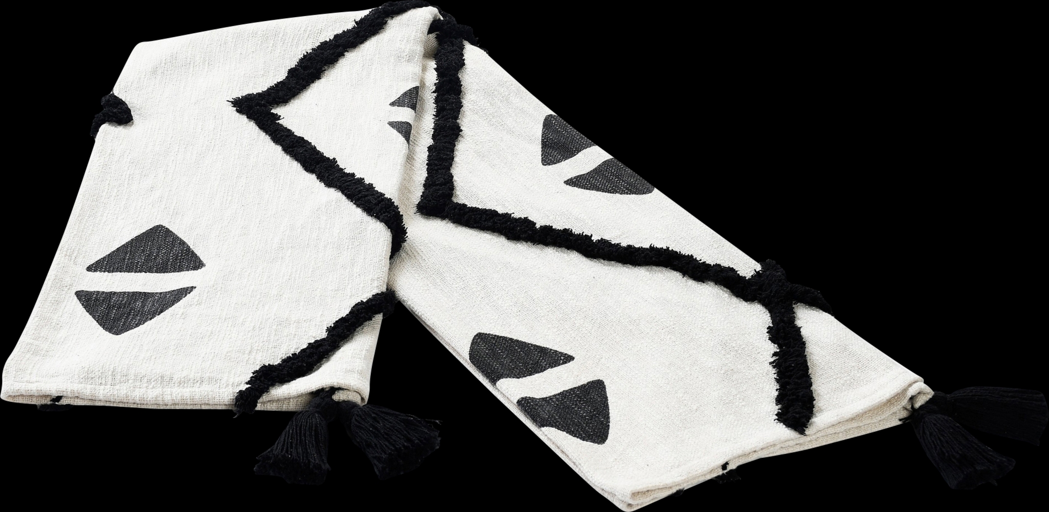 Hookstone III Black Throw Blanket - Thumbnail - Image 4