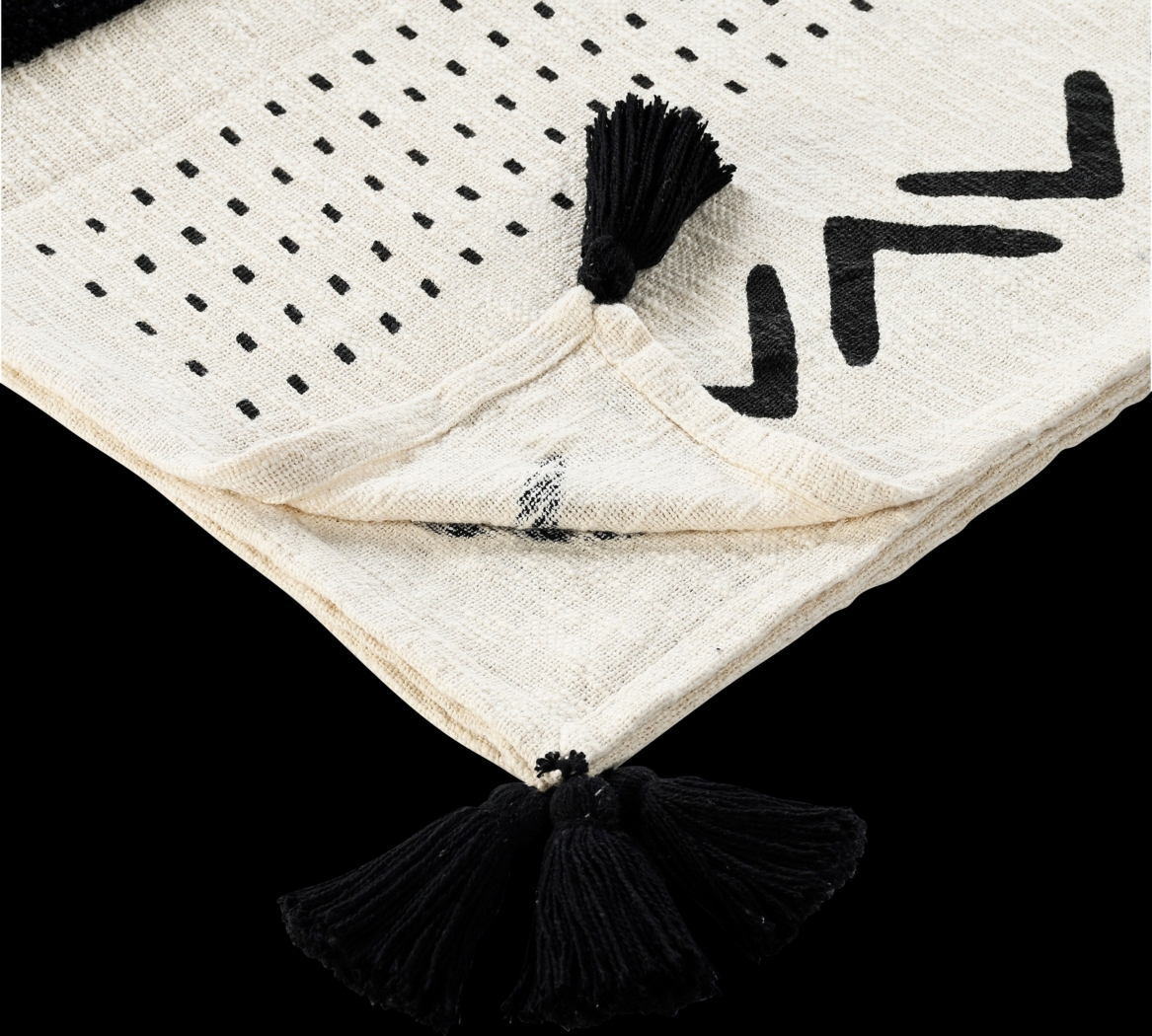 Hookstone IV Black Throw Blanket - Thumbnail - Image 5