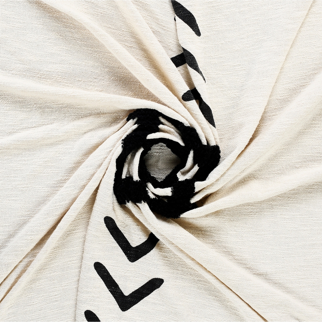 Hookstone V Black Throw Blanket - Thumbnail - Image 7