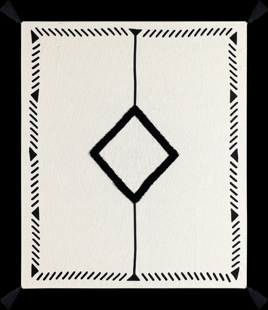 Hookstone VI Black Throw Blanket - Thumbnail - Image 1