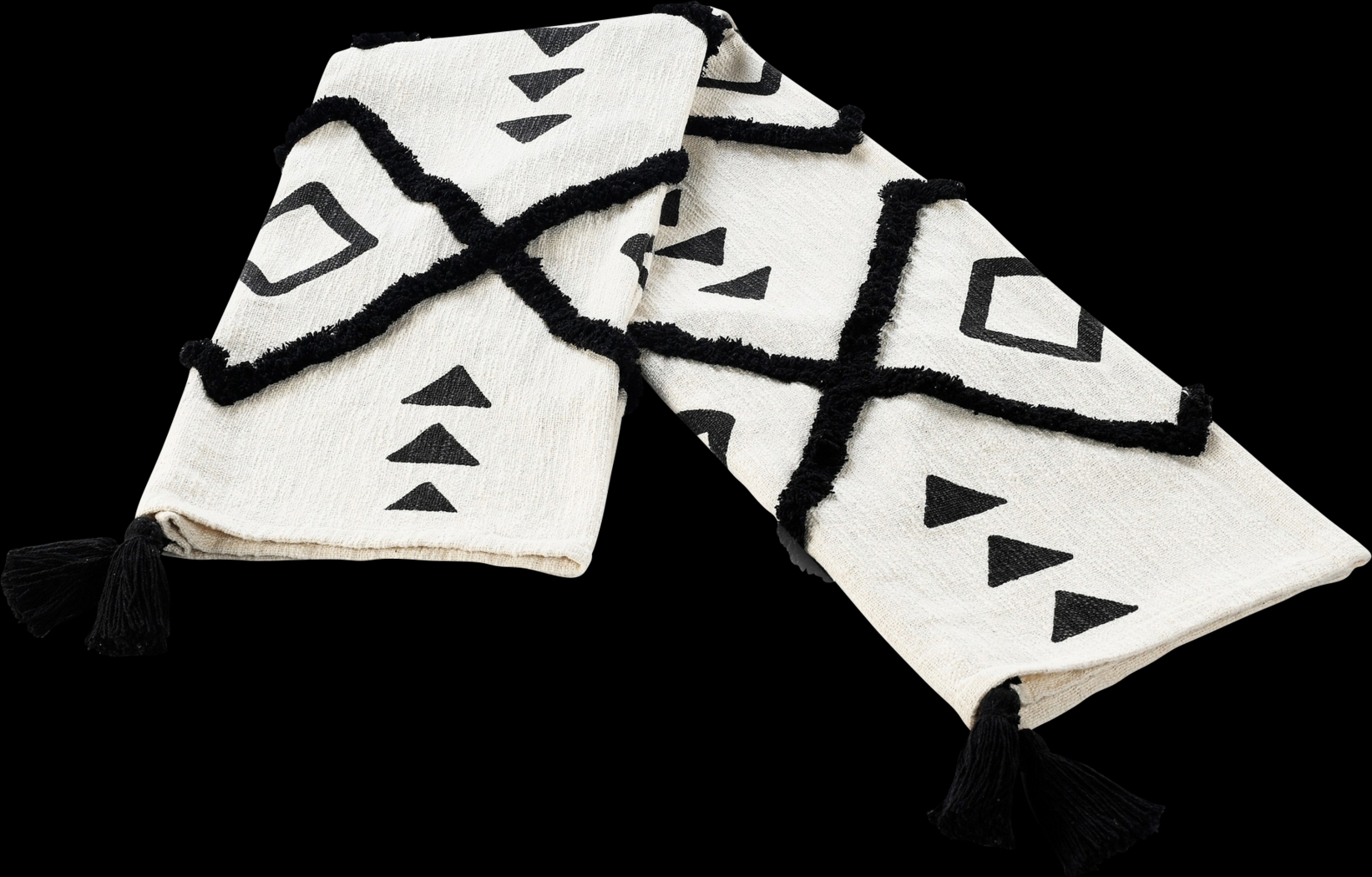 Hookstone VIII Black Throw Blanket - Thumbnail - Image 4