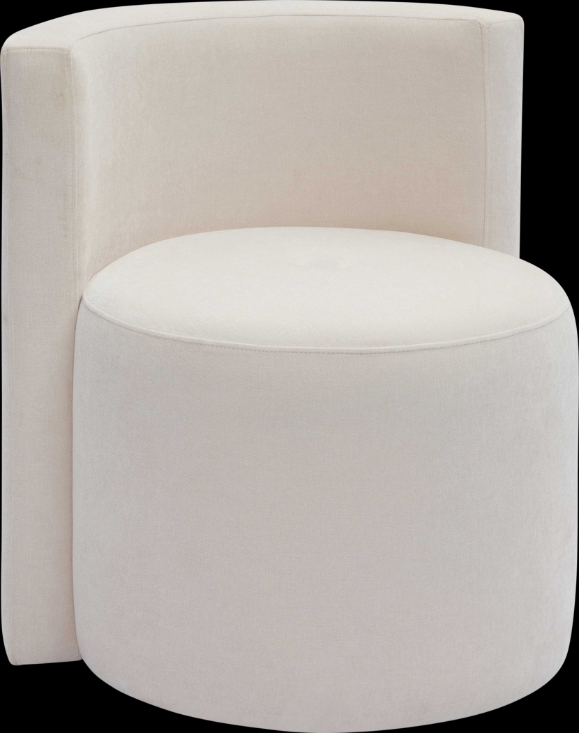 Hooksun II Cream Desk Chair - Thumbnail - Image 1