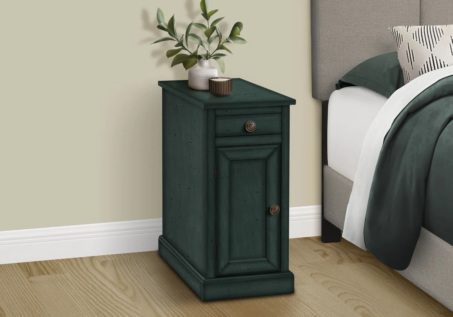 Hooktube Dark Blue Nightstand - Thumbnail - Image 2