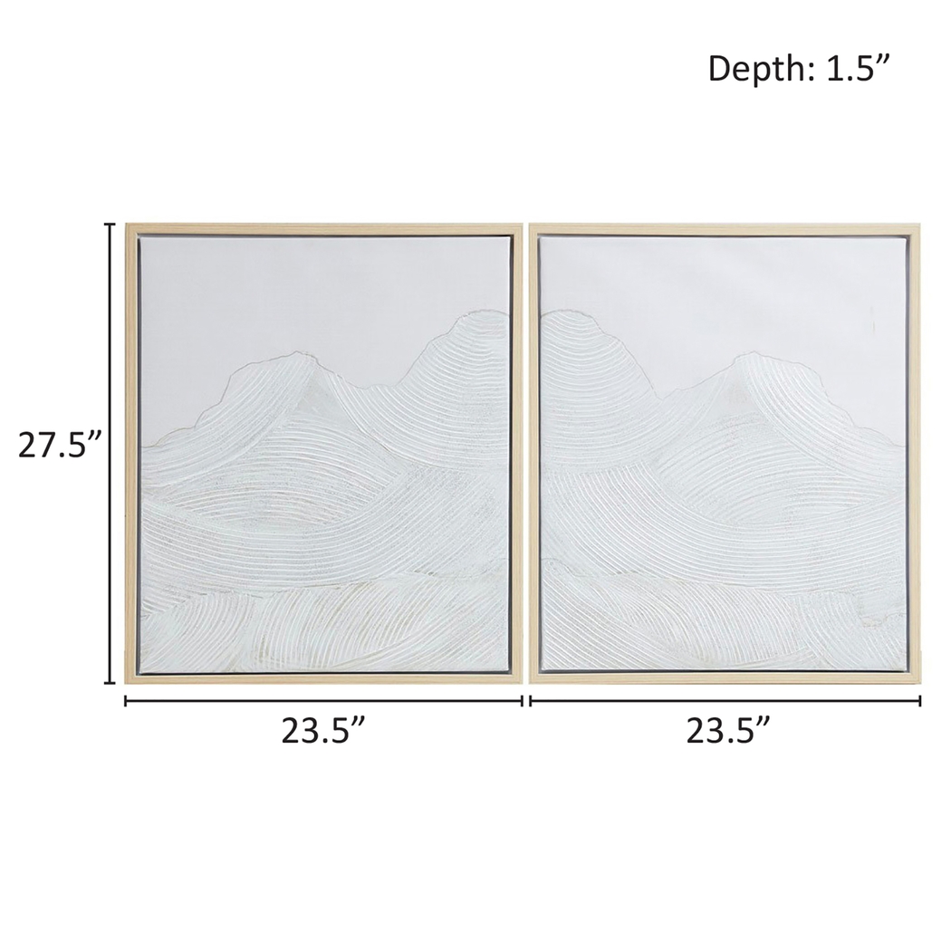 Hopelane Ivory Wall Decor, Set of 2 - Thumbnail - Image 10