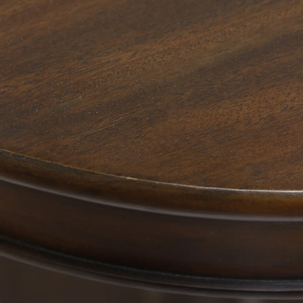 Hopkey Espresso Accent Table - Thumbnail - Image 2