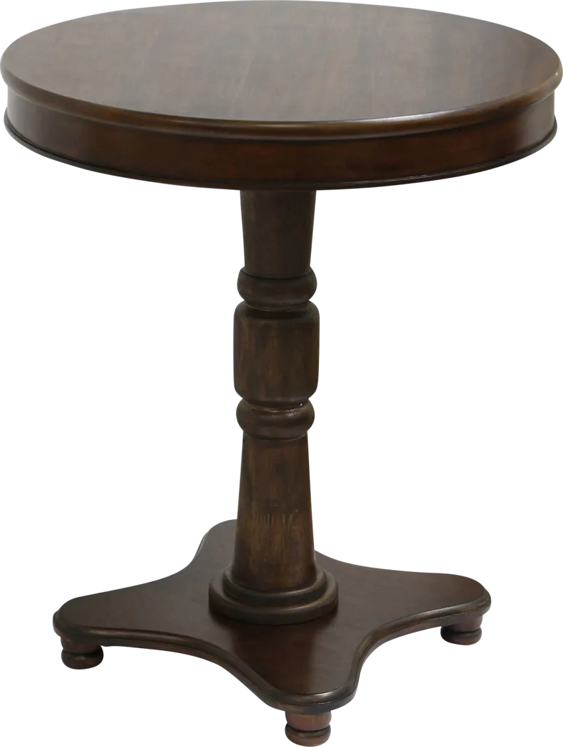 Hopkey Espresso Accent Table - Thumbnail - Image 1