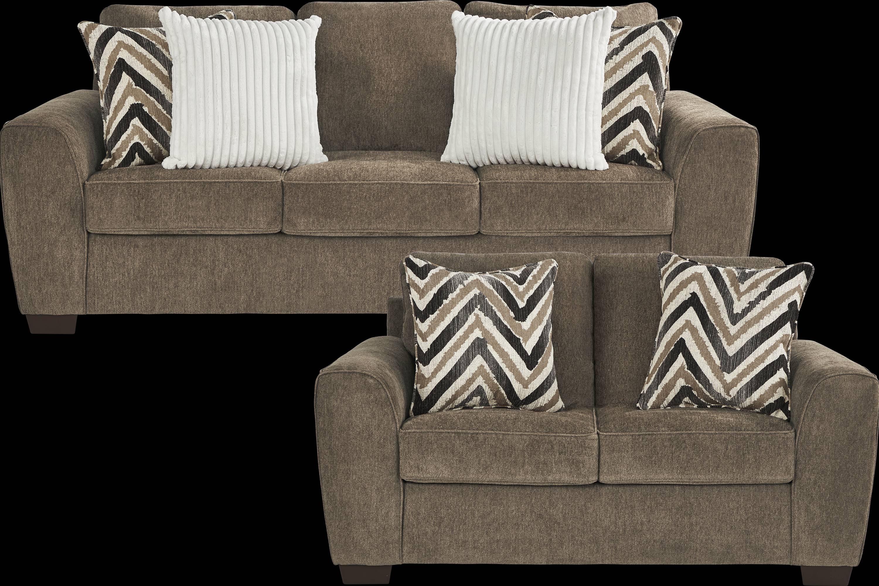 Hopkins Brown 2 Pc Living Room - Thumbnail - Image 1