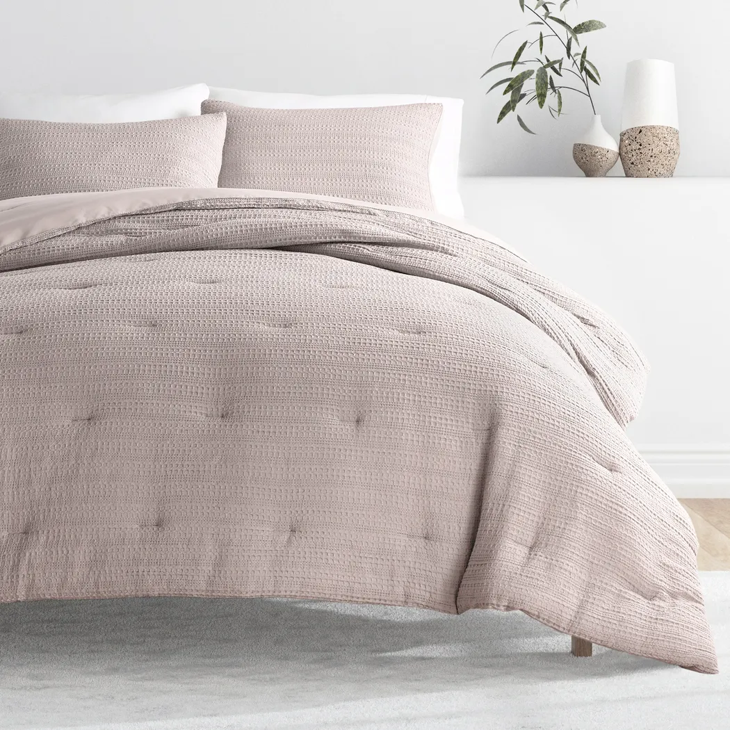 Hoplily Mauve 2pc Twin Comforter Set - Thumbnail - Image 3