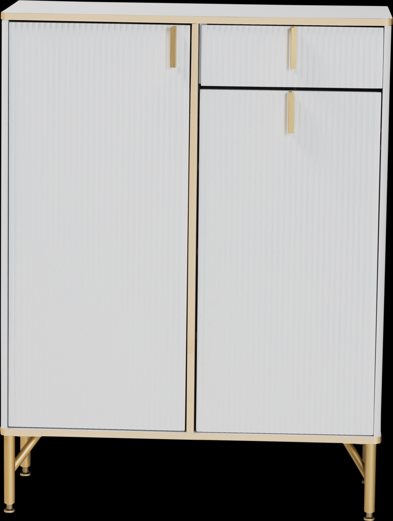 Horger White Accent Cabinet - Thumbnail - Image 4