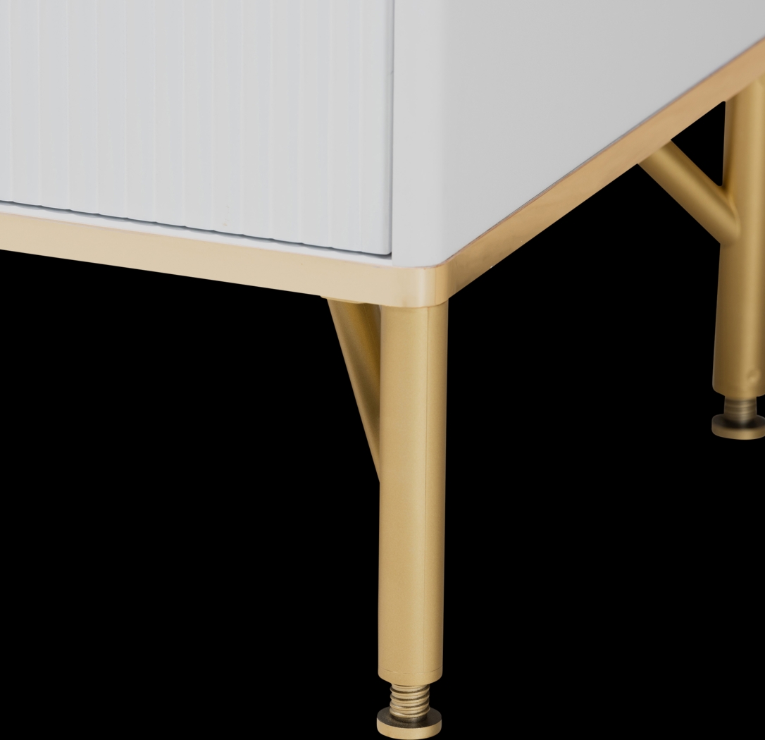 Horger White Nightstand - Thumbnail - Image 7