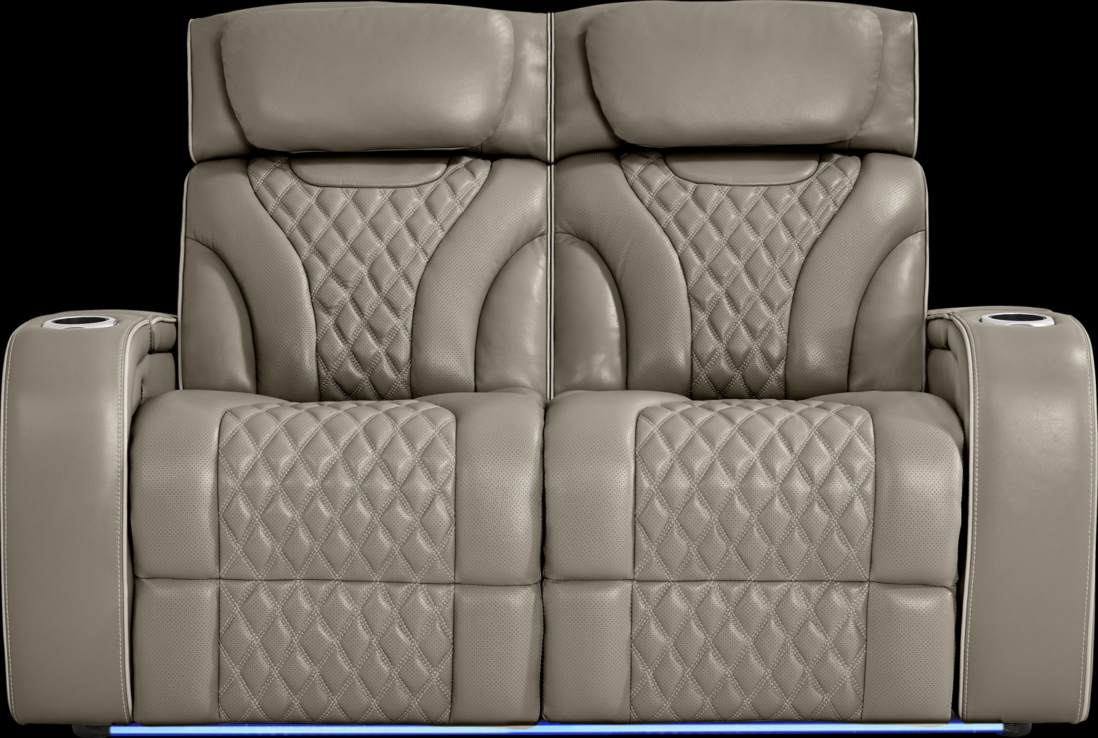 Horizon Ridge Beige Leather 2 Pc Living Room with Triple Power Reclining Sofa - Thumbnail - Image 13