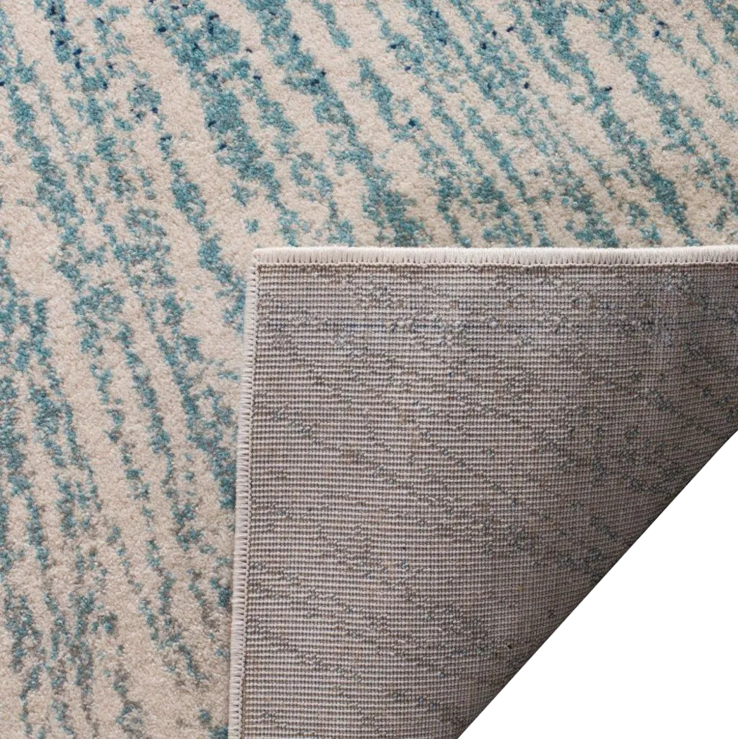 Horizon Sunburst Blue 8' x 10' Rug - Thumbnail - Image 2