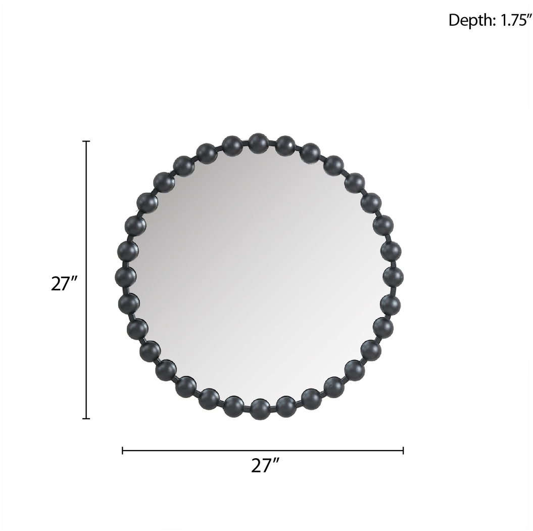 Hornada Black Accent Mirror - Thumbnail - Image 7