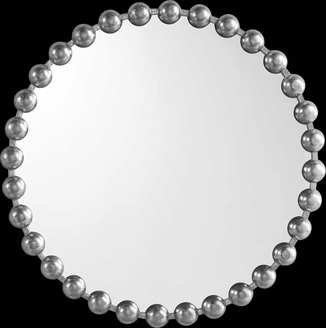 Hornada Silver Accent Mirror - Thumbnail - Image 1