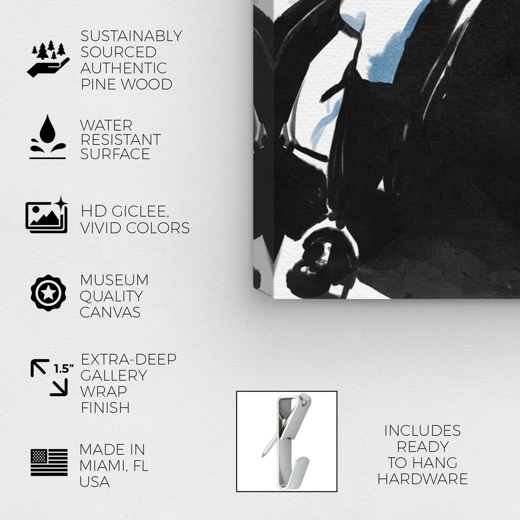 Horseback Rider Black Artwork - Thumbnail - Image 2