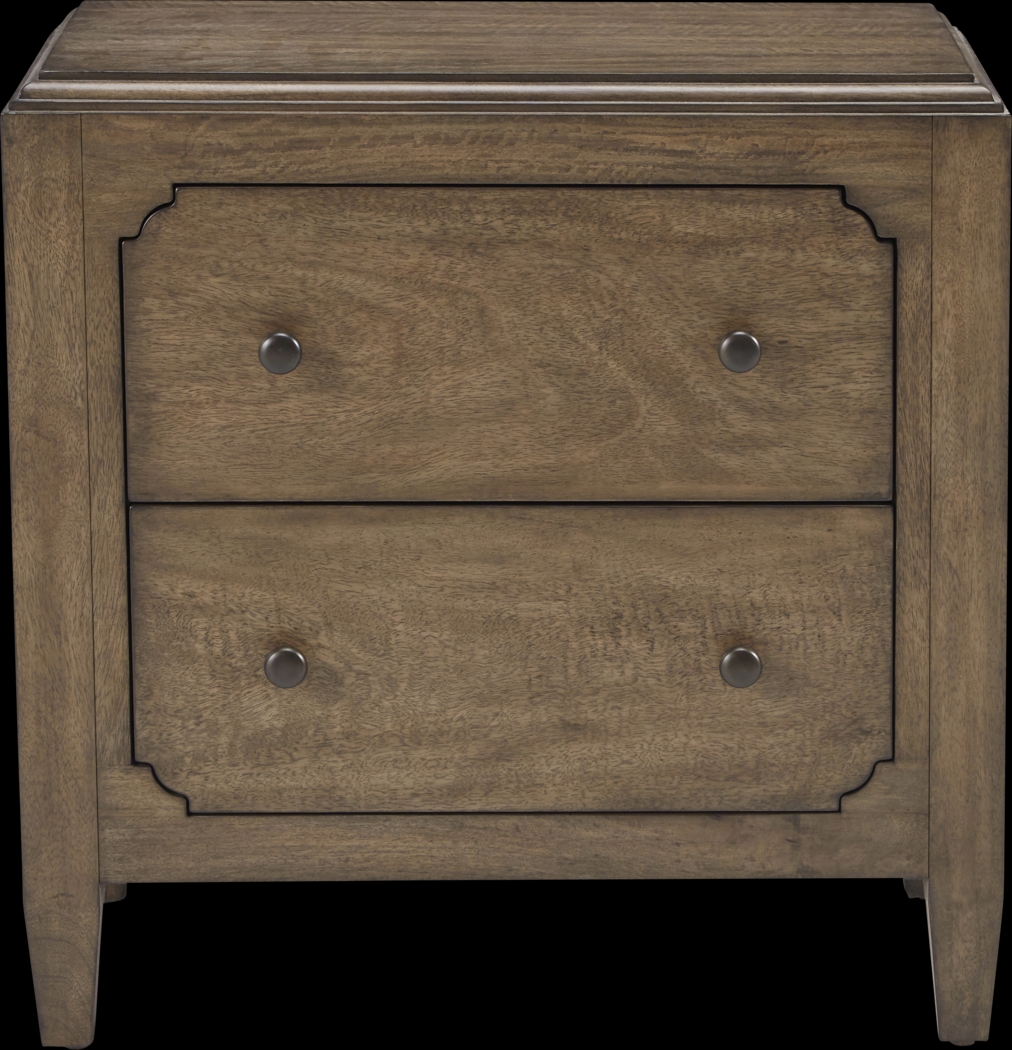 Horsepen Brown Nightstand - Thumbnail - Image 2