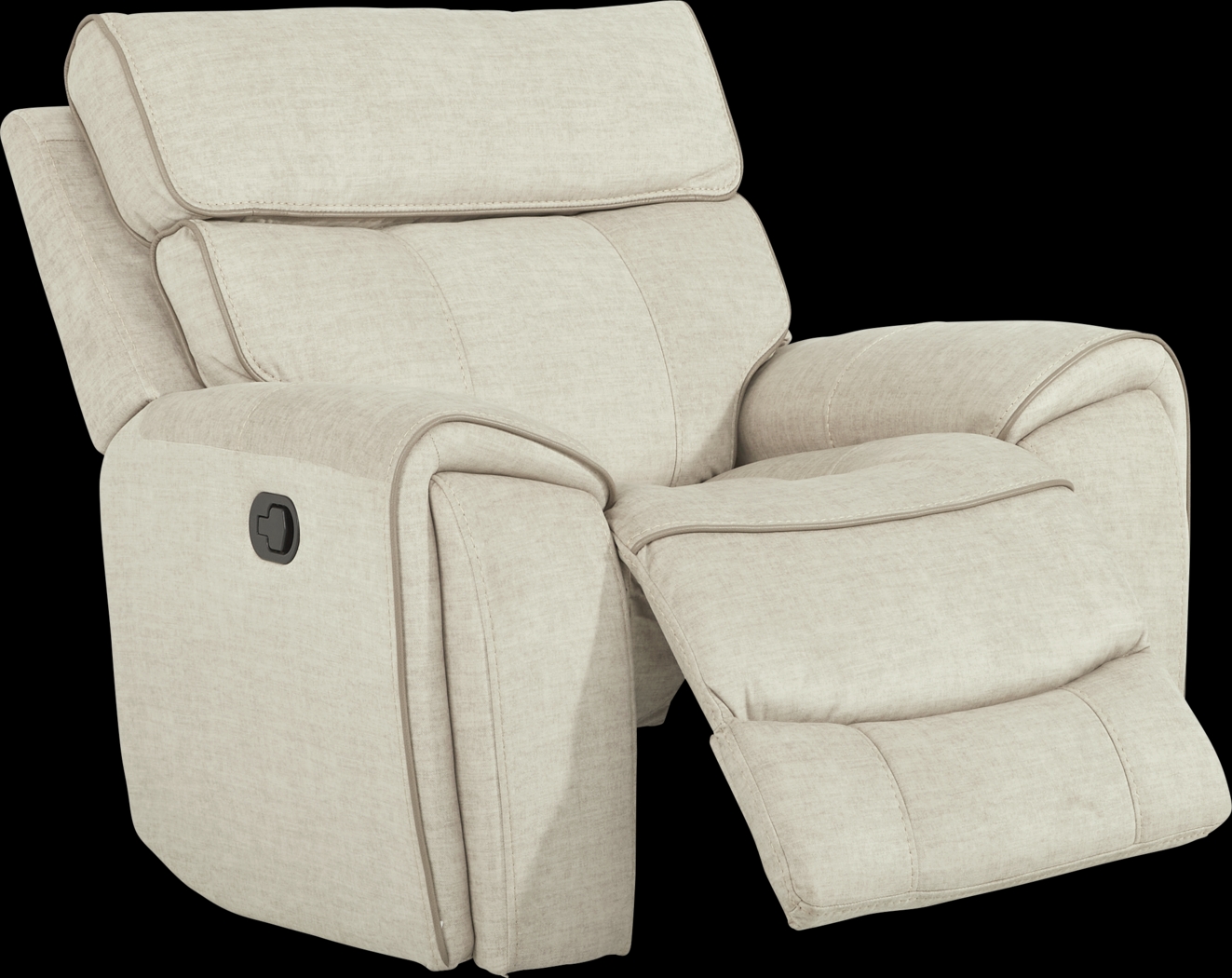 Hosford Beige Glider Recliner - Thumbnail - Image 3