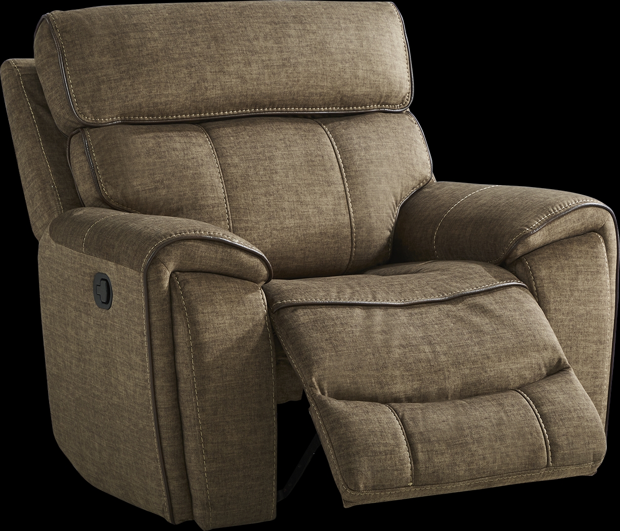 Hosford Brown Glider Recliner - Thumbnail - Image 3