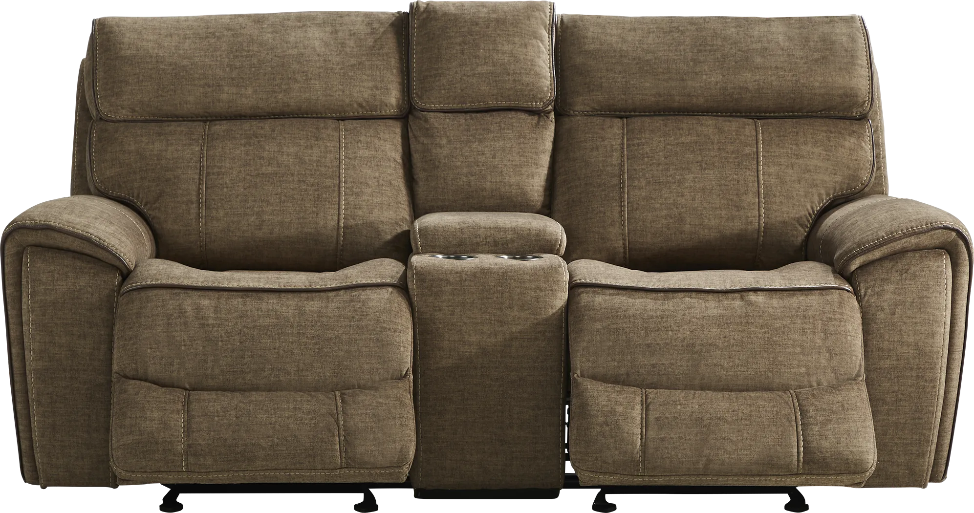 Hosford Brown 7 Pc Reclining Living Room - Thumbnail - Image 6